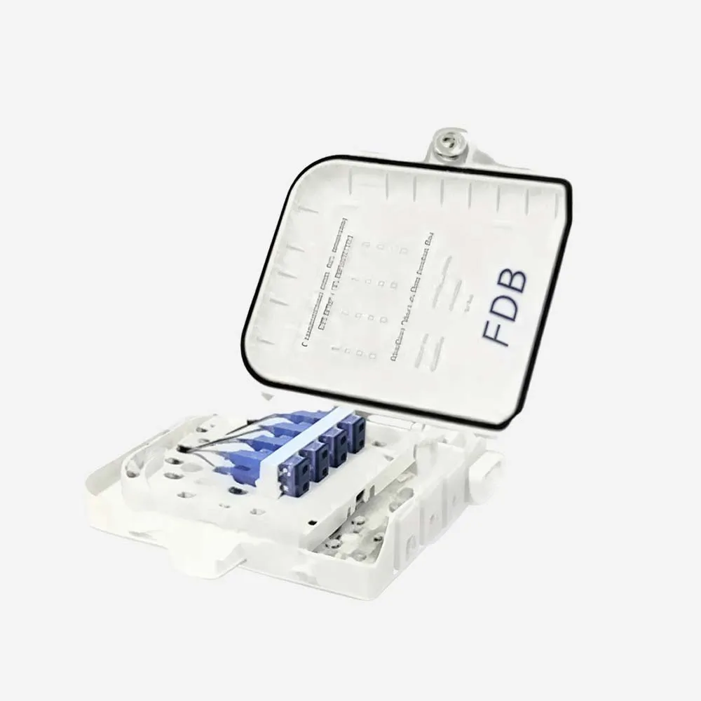 ProLink Fiber Termination Box 8 Core Plastic