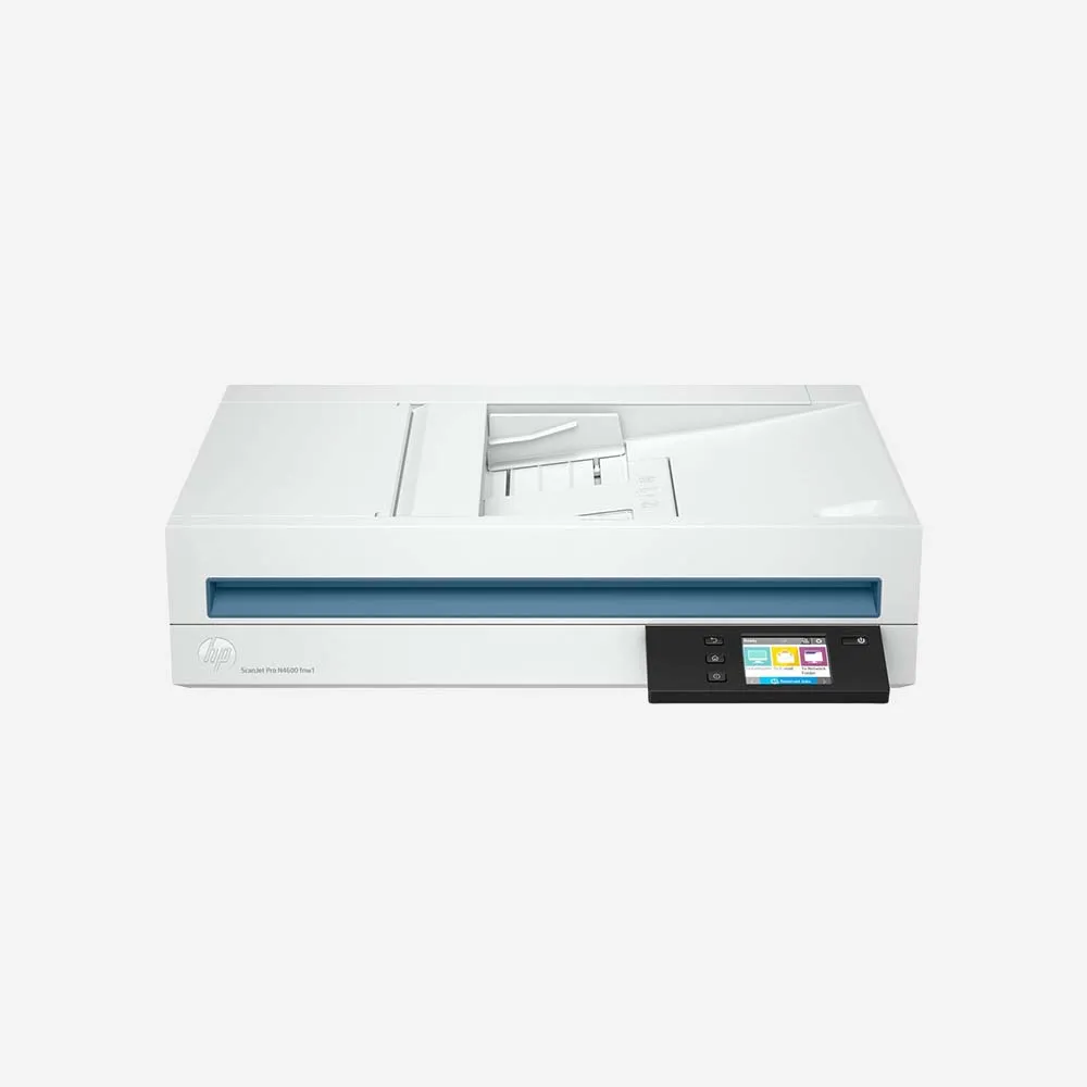 HP ScanJet Pro N4600 fnw1 Duplex Document Scanner with ADF – Wireless Network Office Scanner