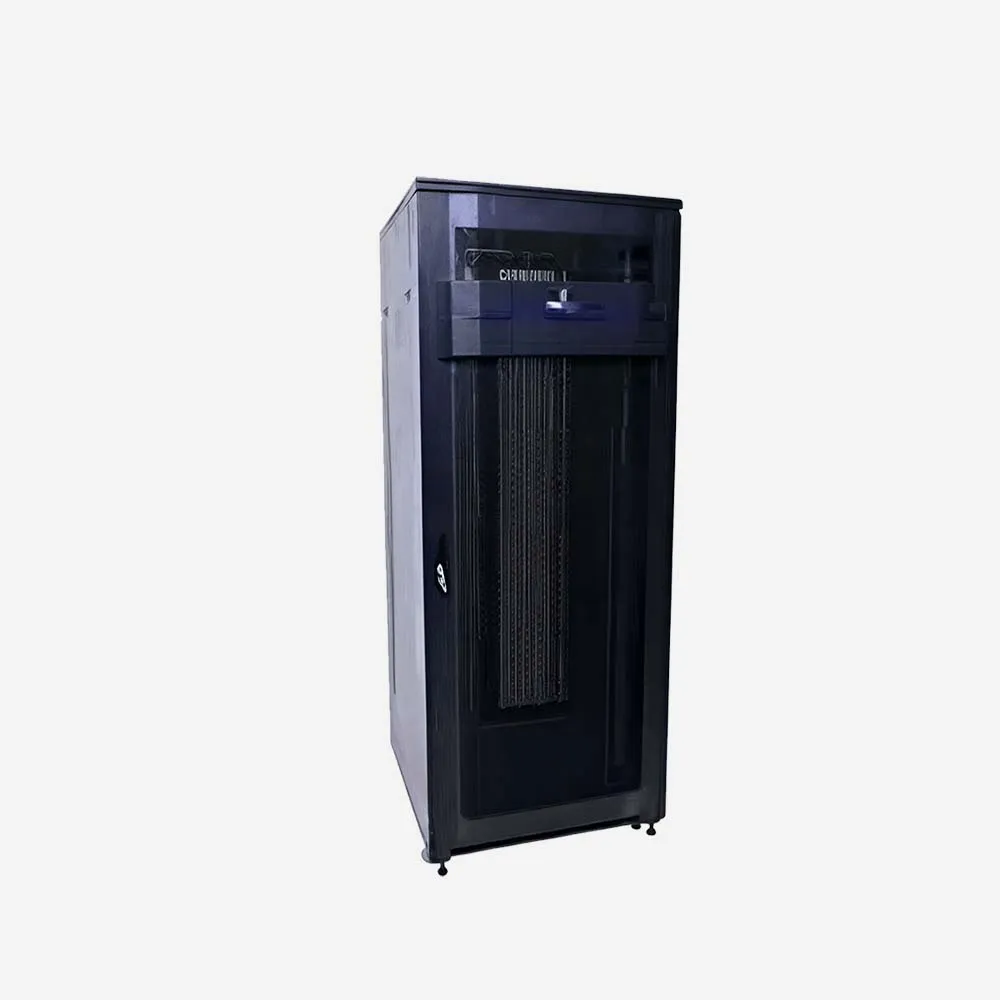 ProRack 42U 600*1000 Standing network rack with vented door, 4fans, 1 shelf and 1 PDU 8 outlet