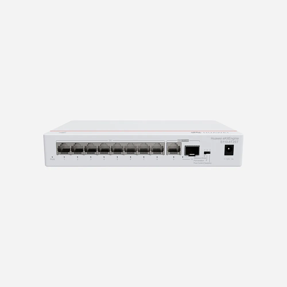 Huawei eKitEngine S110-8T2ST 8 Ports Unmanaged Switches