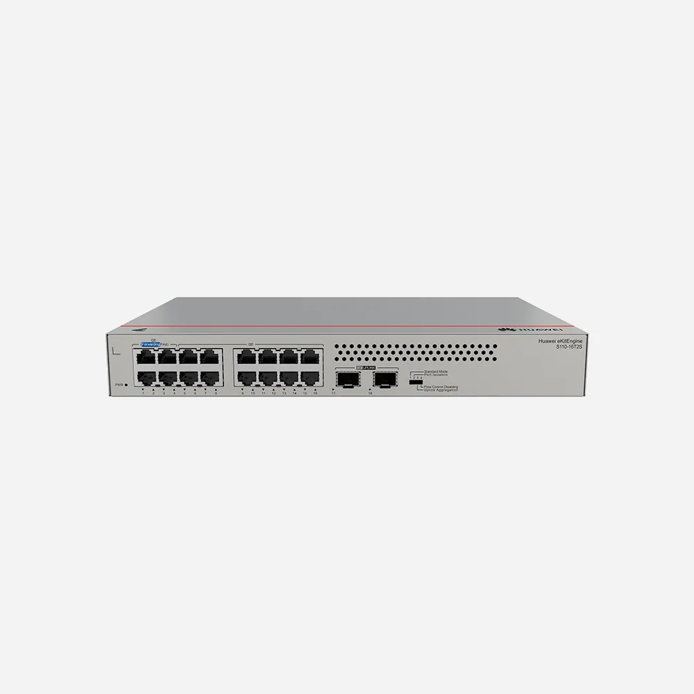 [98012200] Huawei eKit S110-16T2S 16Ports Unmanaged Switch