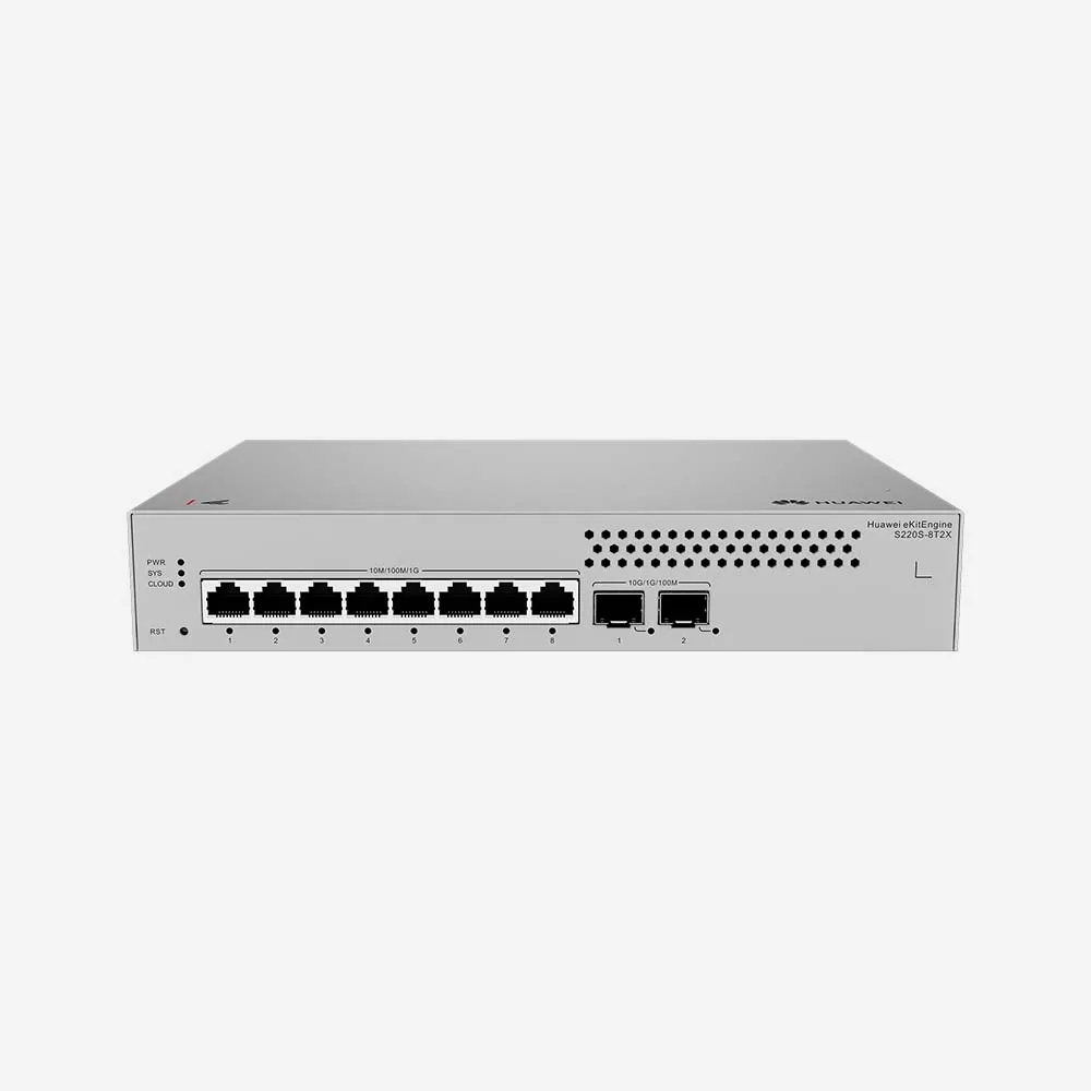 [98012455] Huawei eKitEngine S220S-8T2X 8 Port Switch