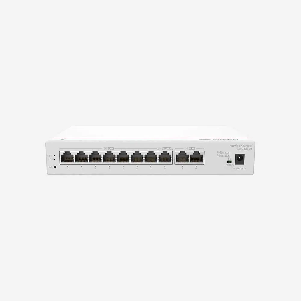 Huawei eKitEngine S380-S8P2T 2WAN 8LAN Multi-Service Gateway