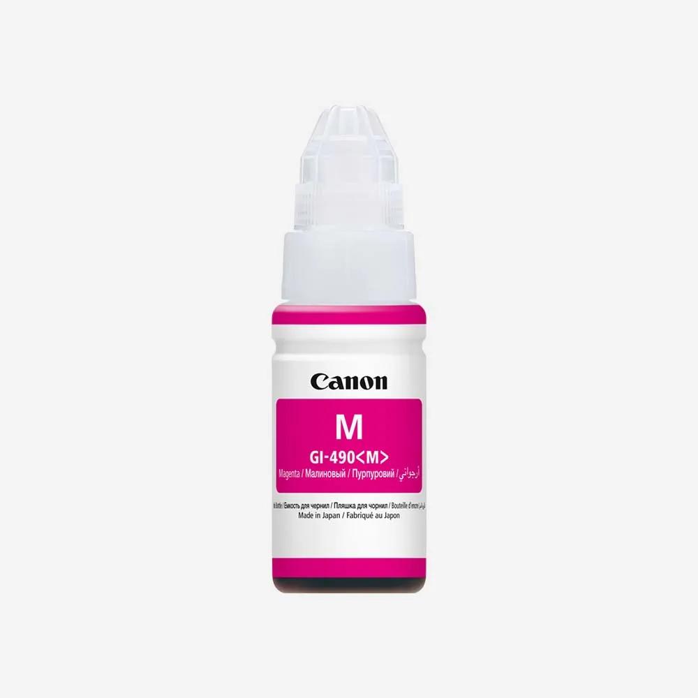 Premium Refill Ink Bottle GI490 70ml Canon Magenta