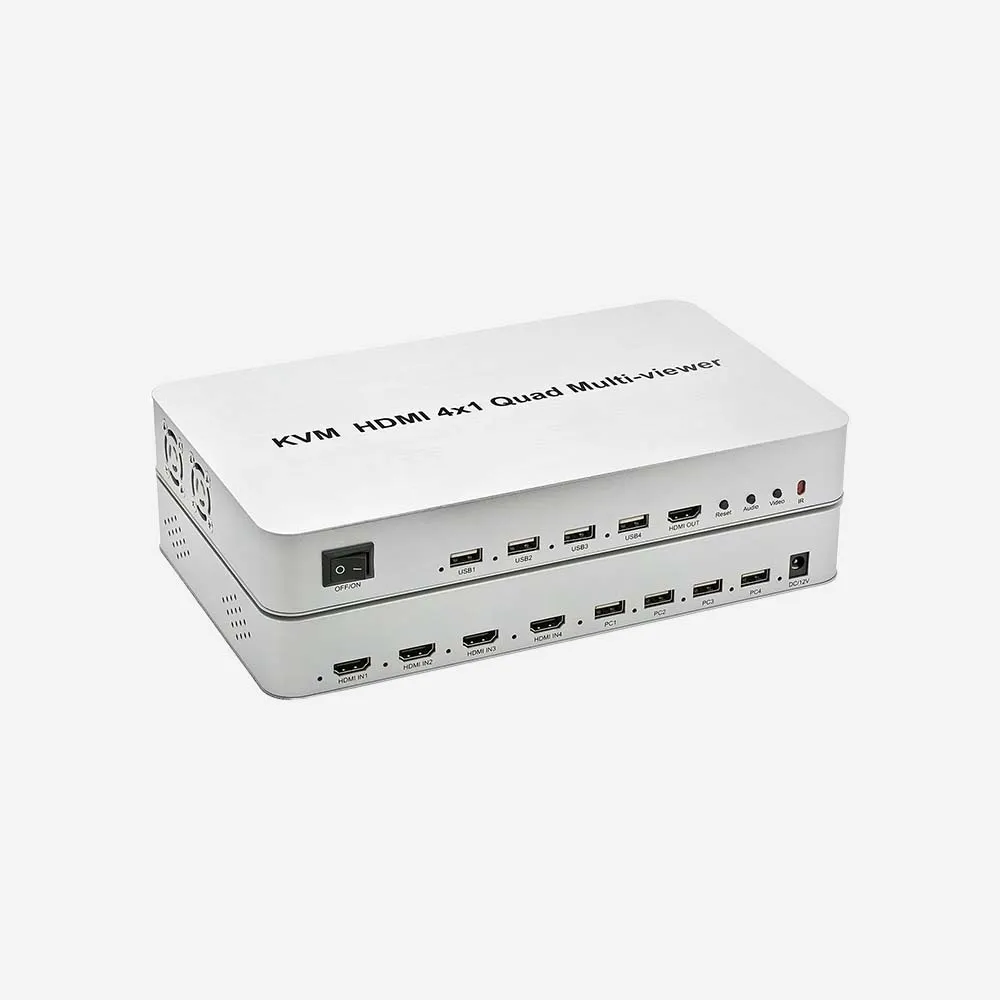 KVM HDMI 4x1 Quad Multi-Viewer