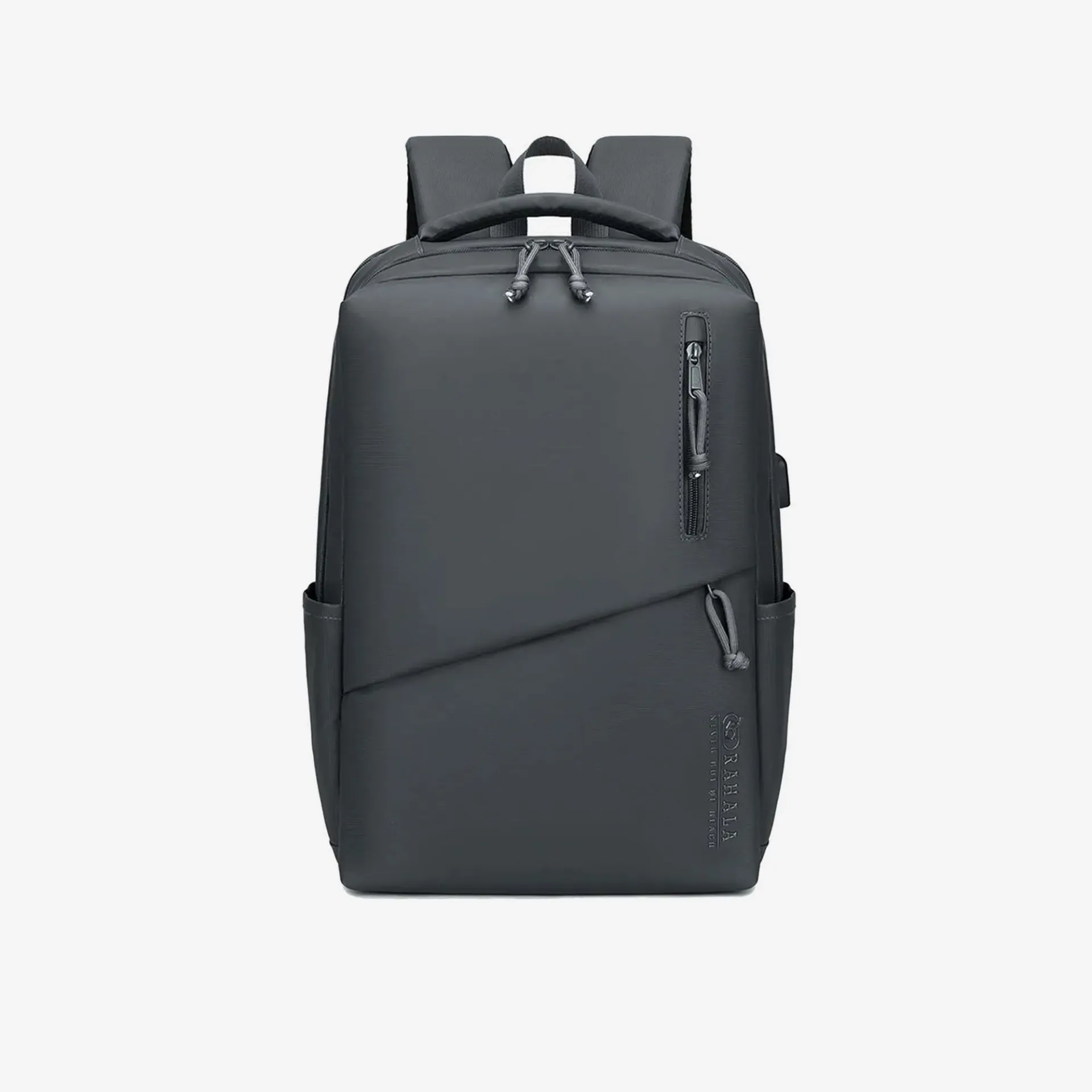 Rahala RAL-816 Backpack Laptop Bag Dark Gray with USB