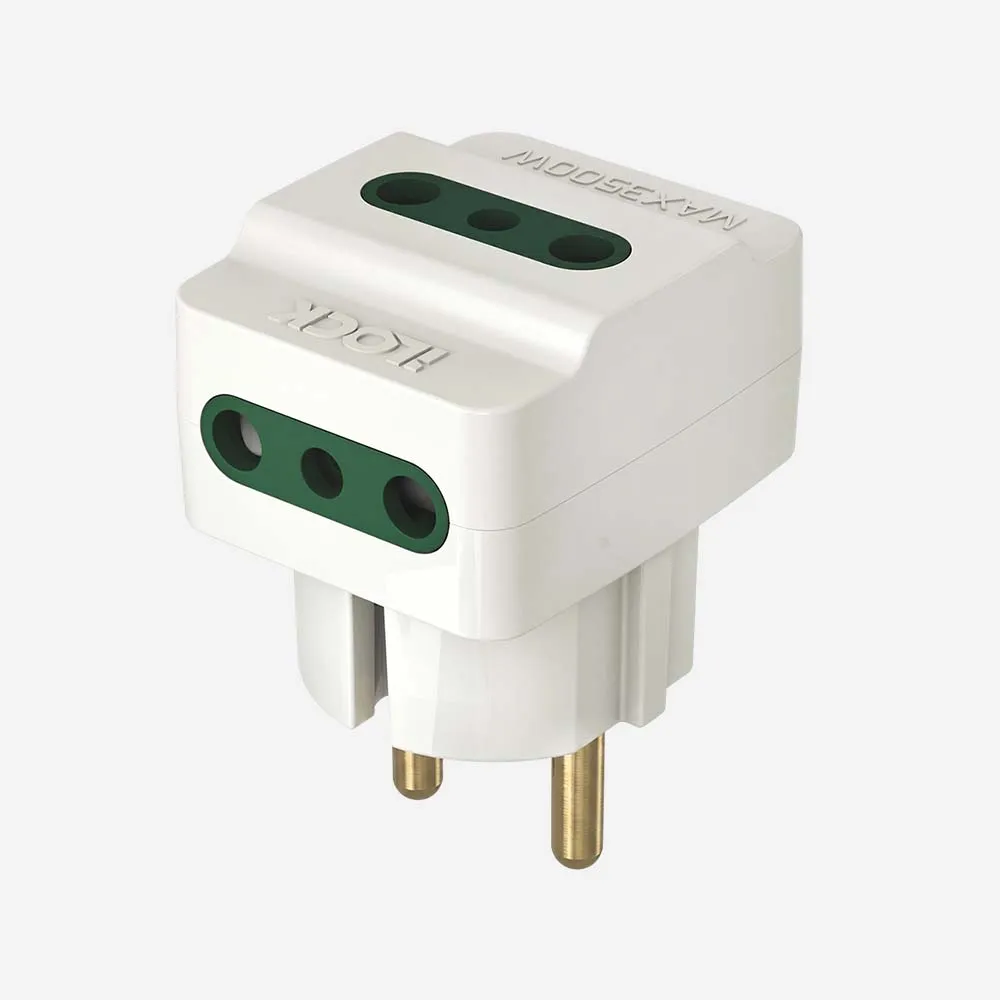 iLOCK 3 Outlet Wall Joint 3500W White