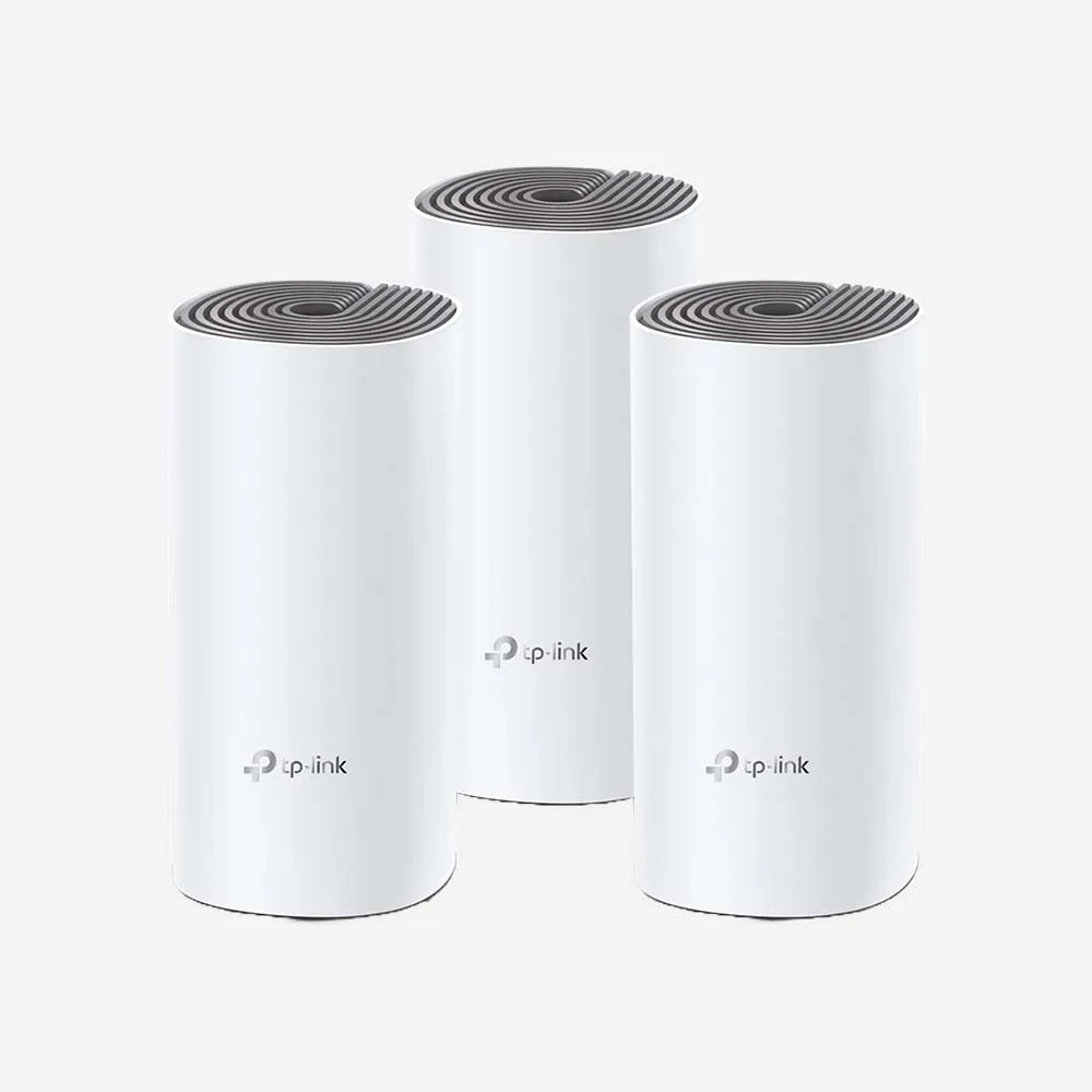TP-Link Deco E4 AC1200 Whole Home Mesh Wi-Fi System (3-Pack)