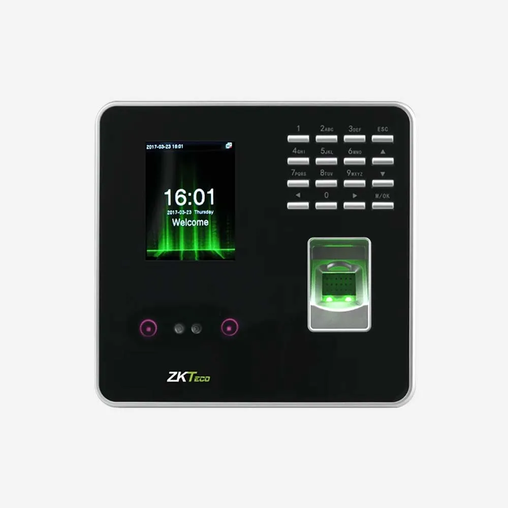 [MB20-VL] ZKTeco MB20-VL Touchless Biometric Terminal Time & AtTendance & Access Control Fingerprint & Face Recognition TCP/IP USB AND LAN