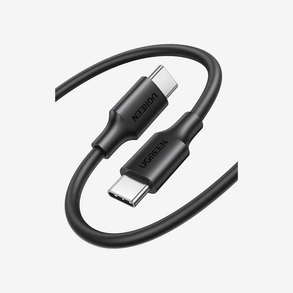 [60788] UGREEN 60788 US286 USB-C to USB-C 2.0 Cable 60W 3A 3m Black