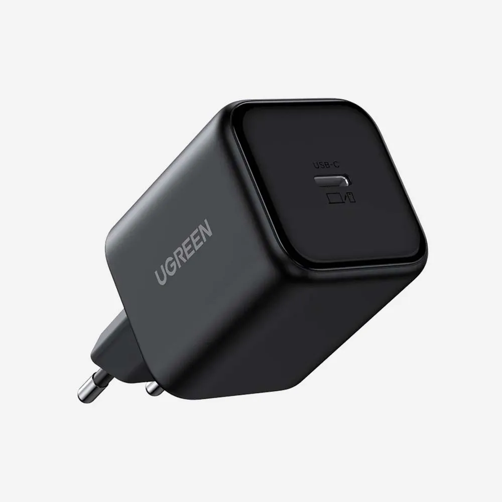 UGREEN X524 45W USB-C GaN Fast Charger, EU Plug, Black (65052)