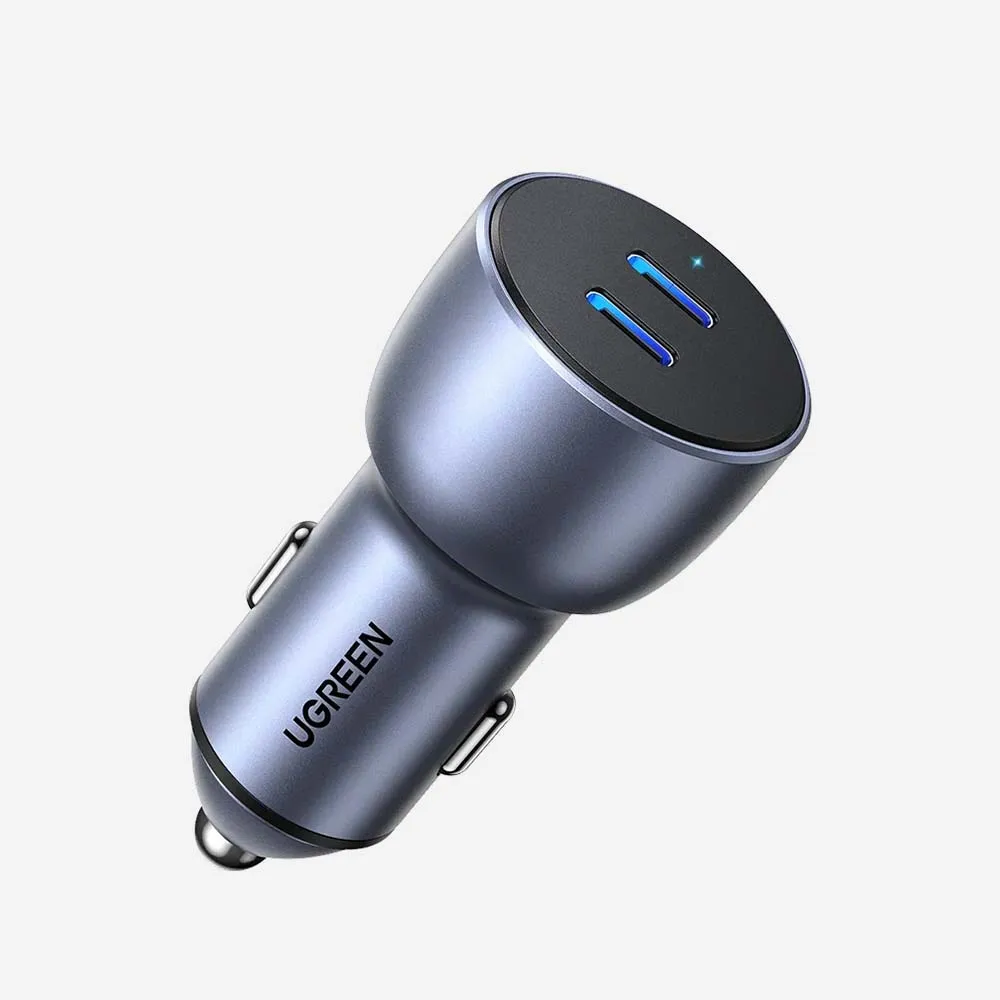 UGREEN CD213 50W Dual USB-C Car Charger (70594)