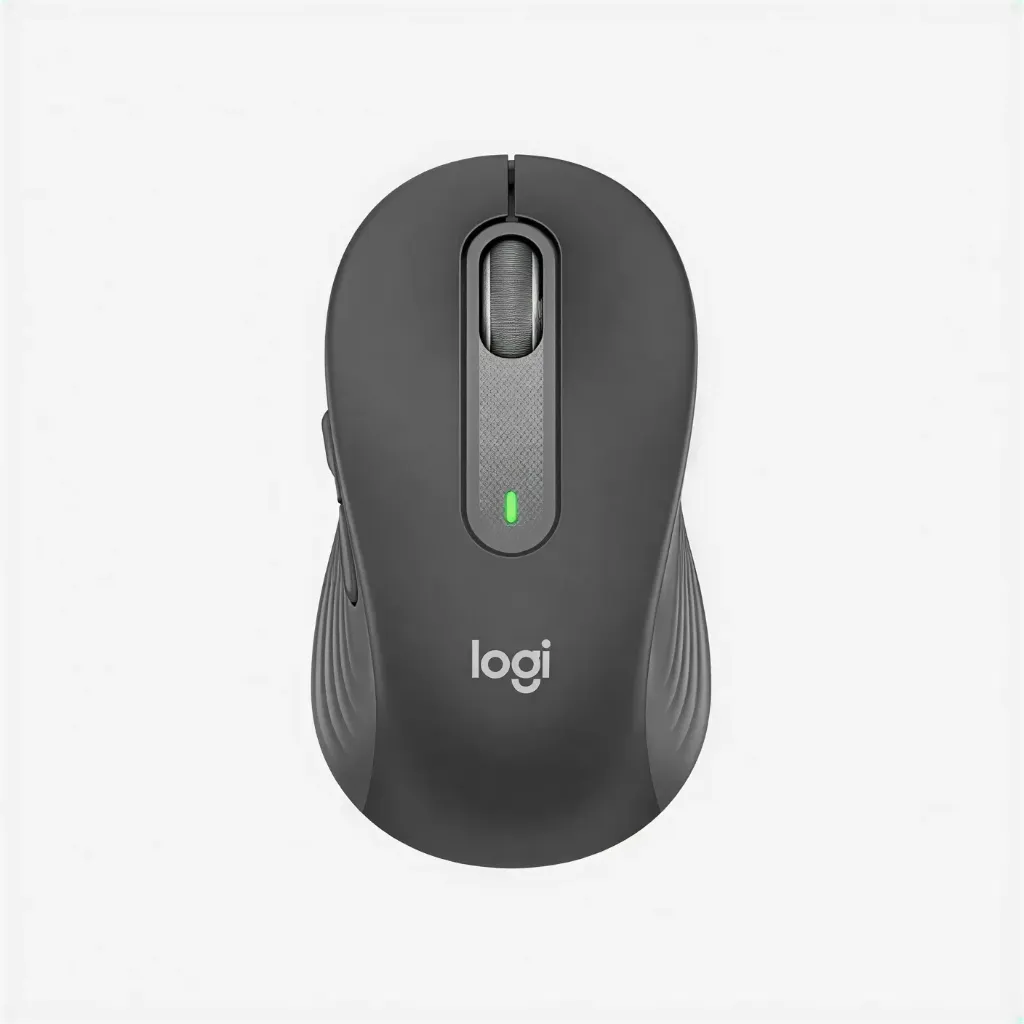 [910-006236] Logitech Signature M650L Bluetooth Mouse, Graphite, 910-006236