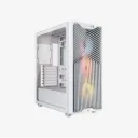 CORSAIR 3200D RS ARGB Mid-Tower PC Case - White