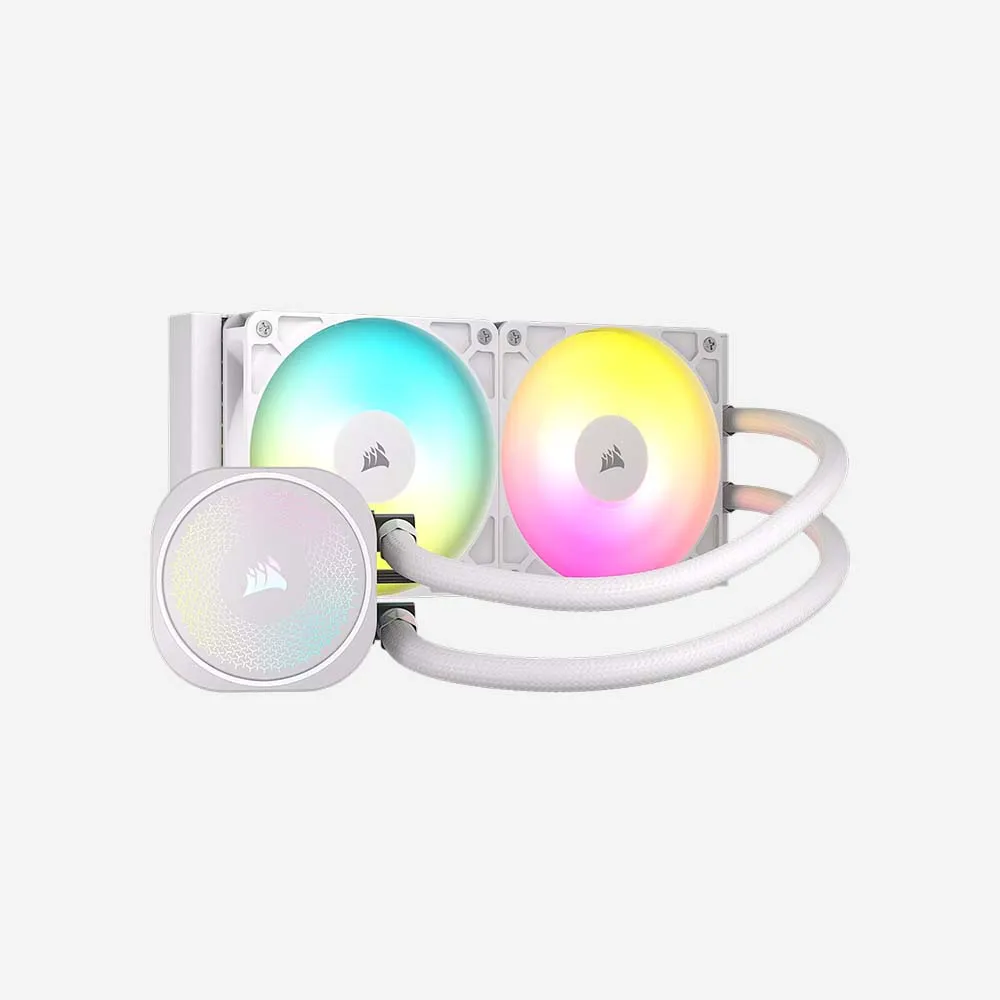 CORSAIR NAUTILUS 240 RS ARGB Liquid CPU Cooler - White