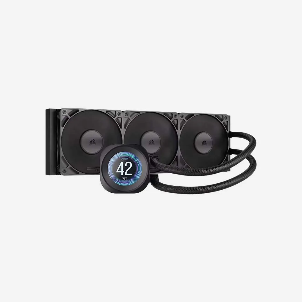 [CW-9061033-WW] CORSAIR NAUTILUS 360 RS LCD Liquid CPU Cooler Black