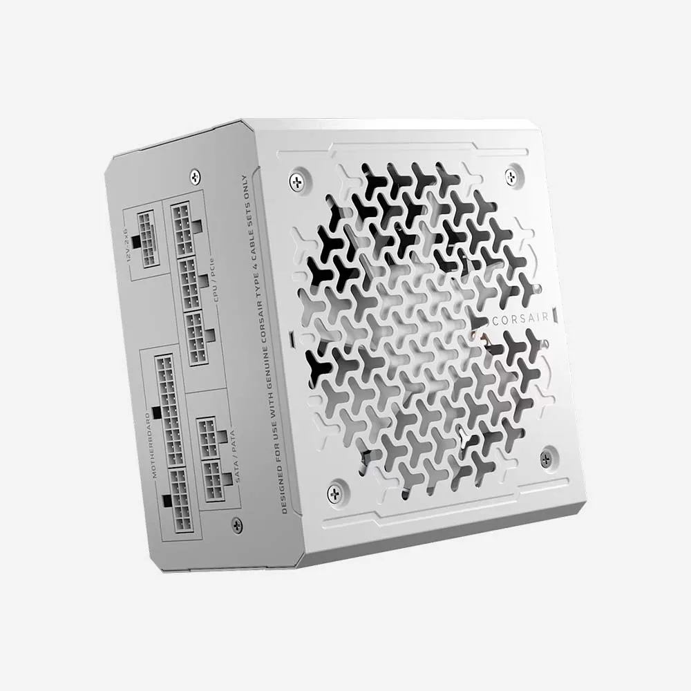 Corsair RM850e 600W Power Supply – Fully Modular Low-Noise ATX – White