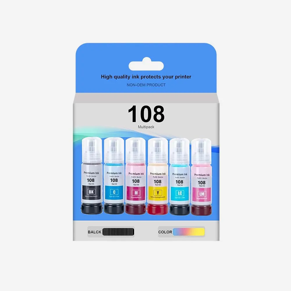 Epson 108 EcoTank ink Set Bottles 70 ml