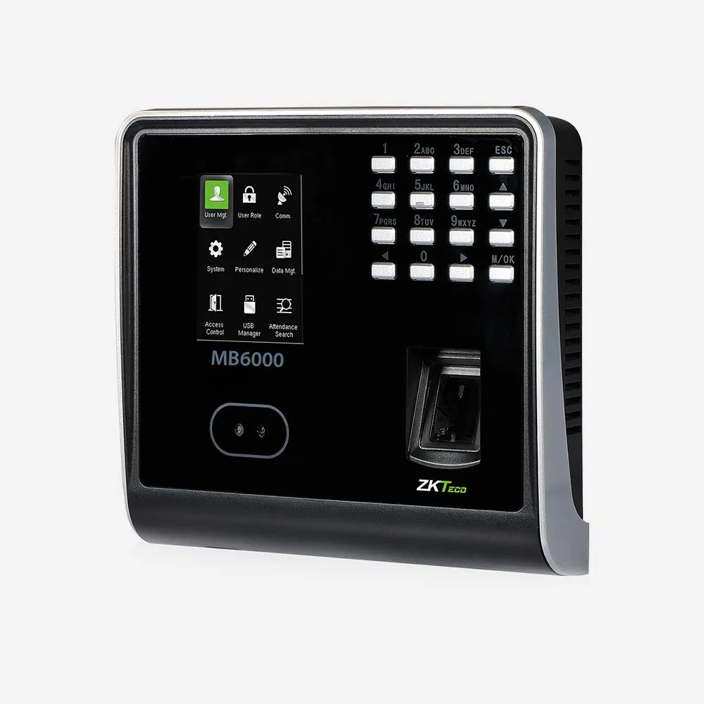 [MB6000] ZKTeco MB6000 Biometric Terminal  Fingerprint & Face Recognition Time AtTendance & Access Control  USB LAN