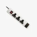 iLOCK 5109 Power Strip 3 Universal Outlets USB-C USB-A Fast Charging 2m