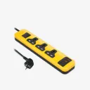 iLOCK 5108 Power Strip 3 Universal Outlets 2USB-C 2USB-A Fast Charging 2m
