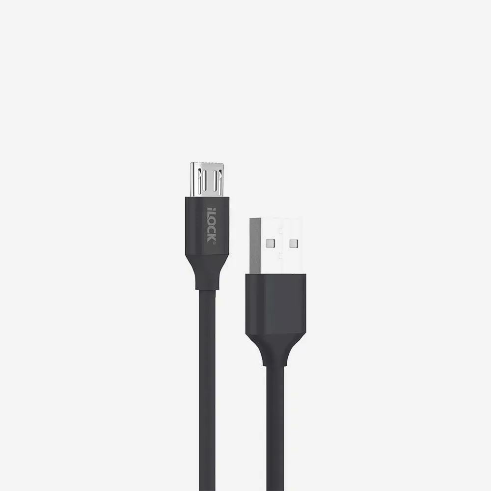 [5086] iLOCK USB-A to Micro USB Cable Fast Charging Data Sync 1m