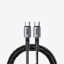 iLOCK USB-C to Type-C 65W Fast Charging Cable Ultra Durable Braided 1m