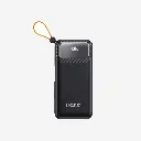 iLOCK 5098 Power Bank 10,000mAh Four Ports LED Display Fast Charging Side Cables