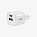 iLOCK Wall Fast Charger 20W Dual Port USB-A USB-C QC3.0