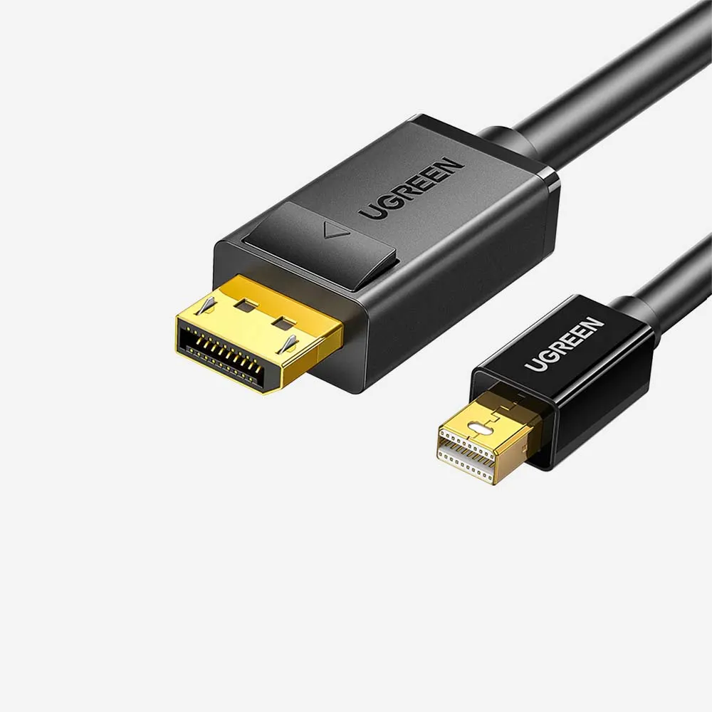 UGREEN 10477 Mini DP to DP Cable 1.5m Black