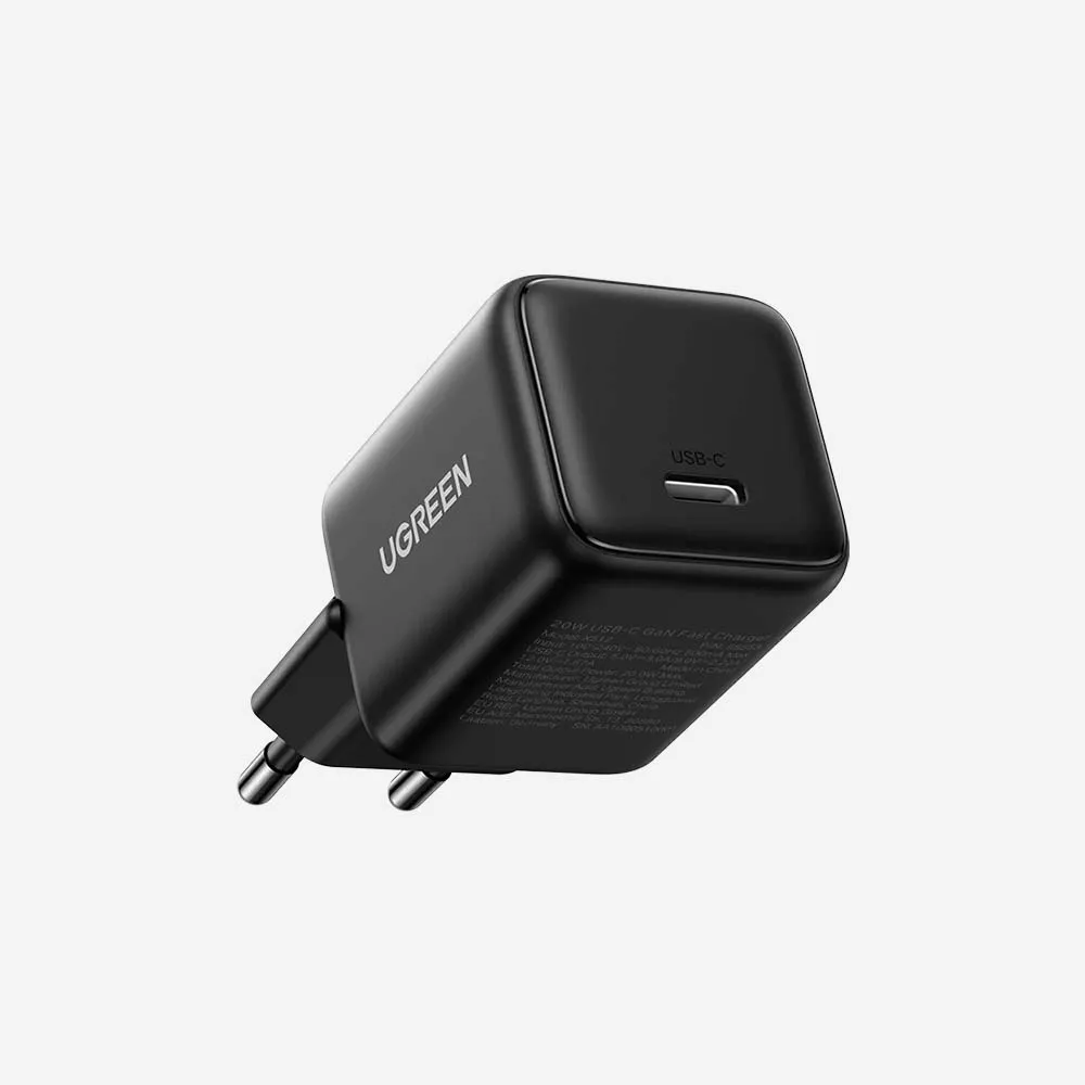 UGREEN X512 20W GaN Fast Wall Charger USB-C PD3.0 Gray 55553