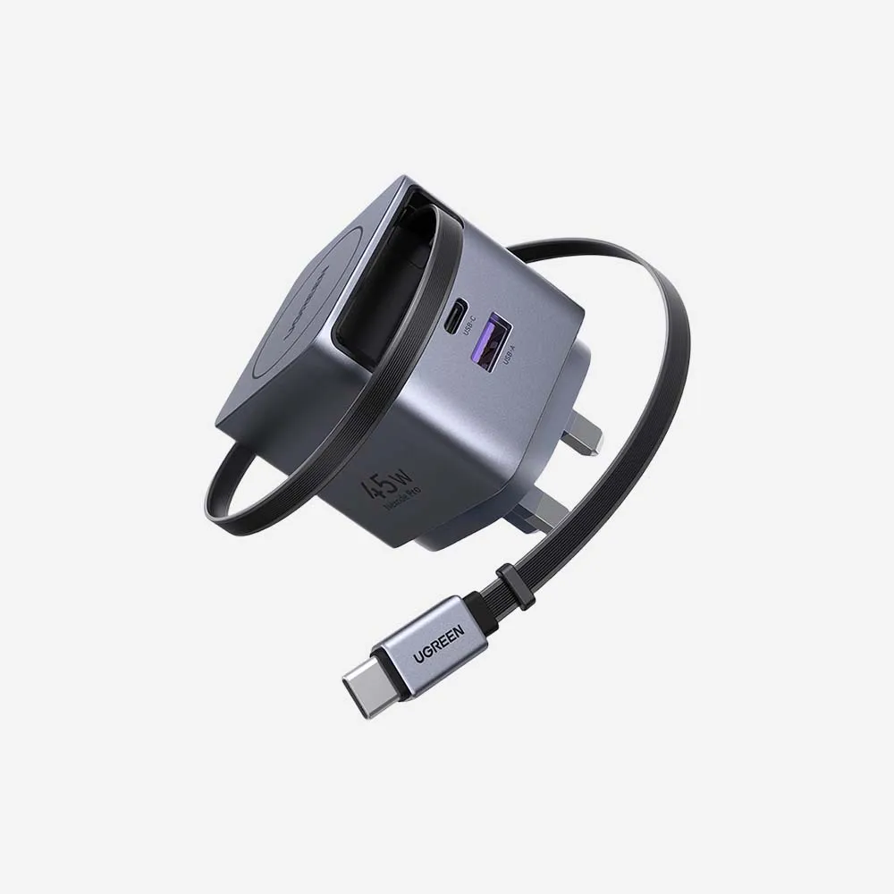 [65822] UGREEN 65822 45W Nexode Pro USB-C GaN Fast Wall Charger