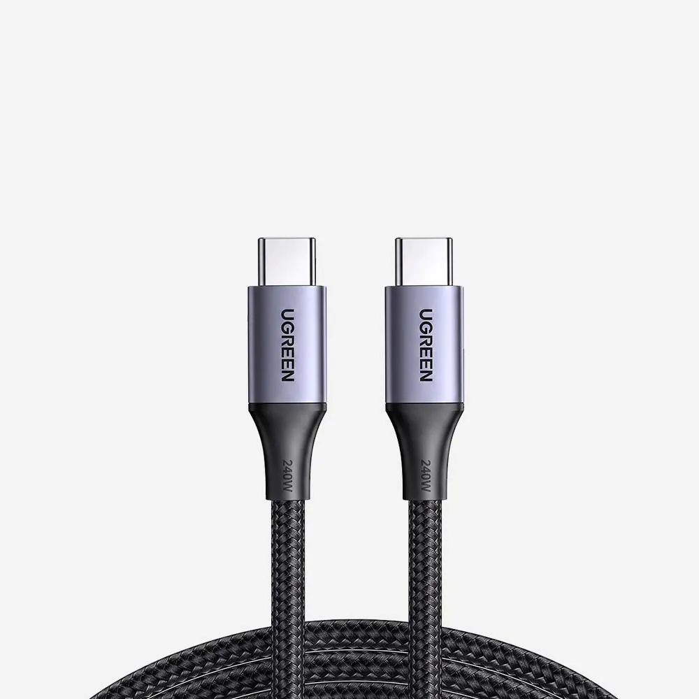[65383] UGREEN L706 USB-C to USB-C 240W Cable 1m Black 65383