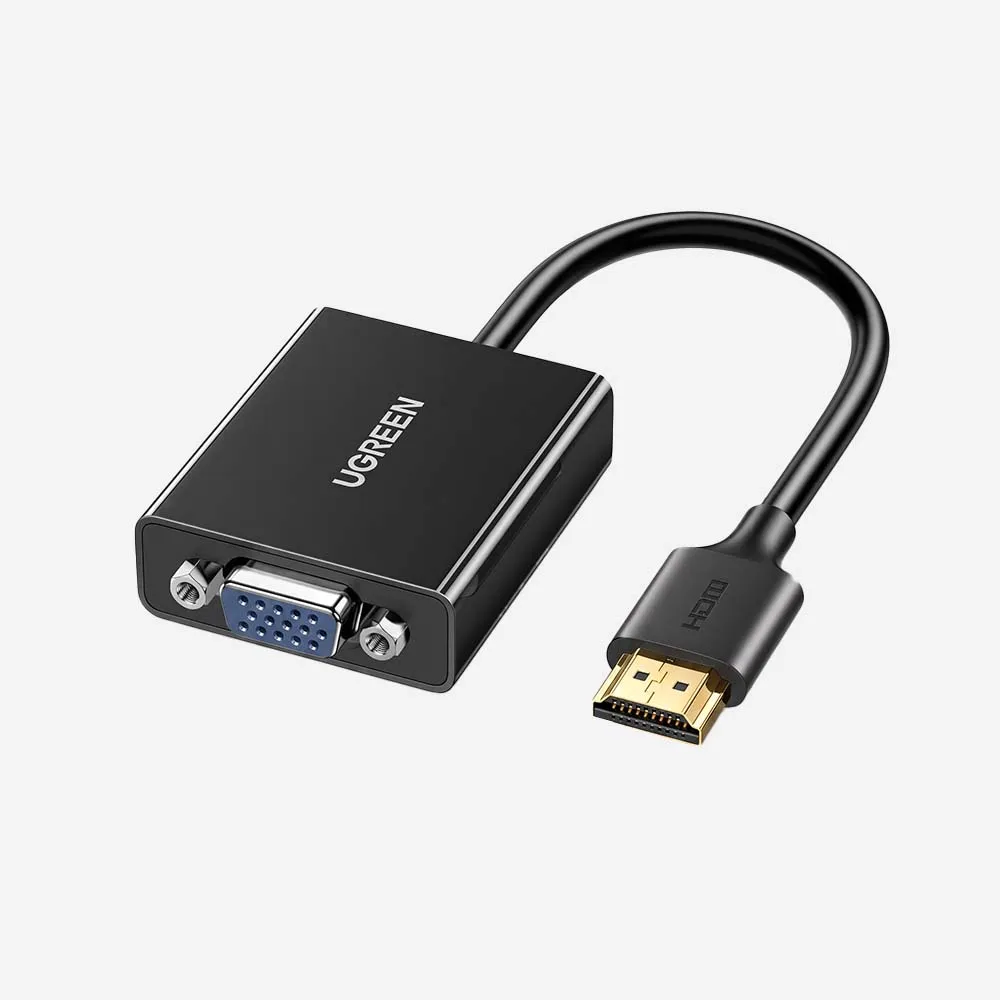 [90813] UGREEN 90813 HDMI to VGA Adapter