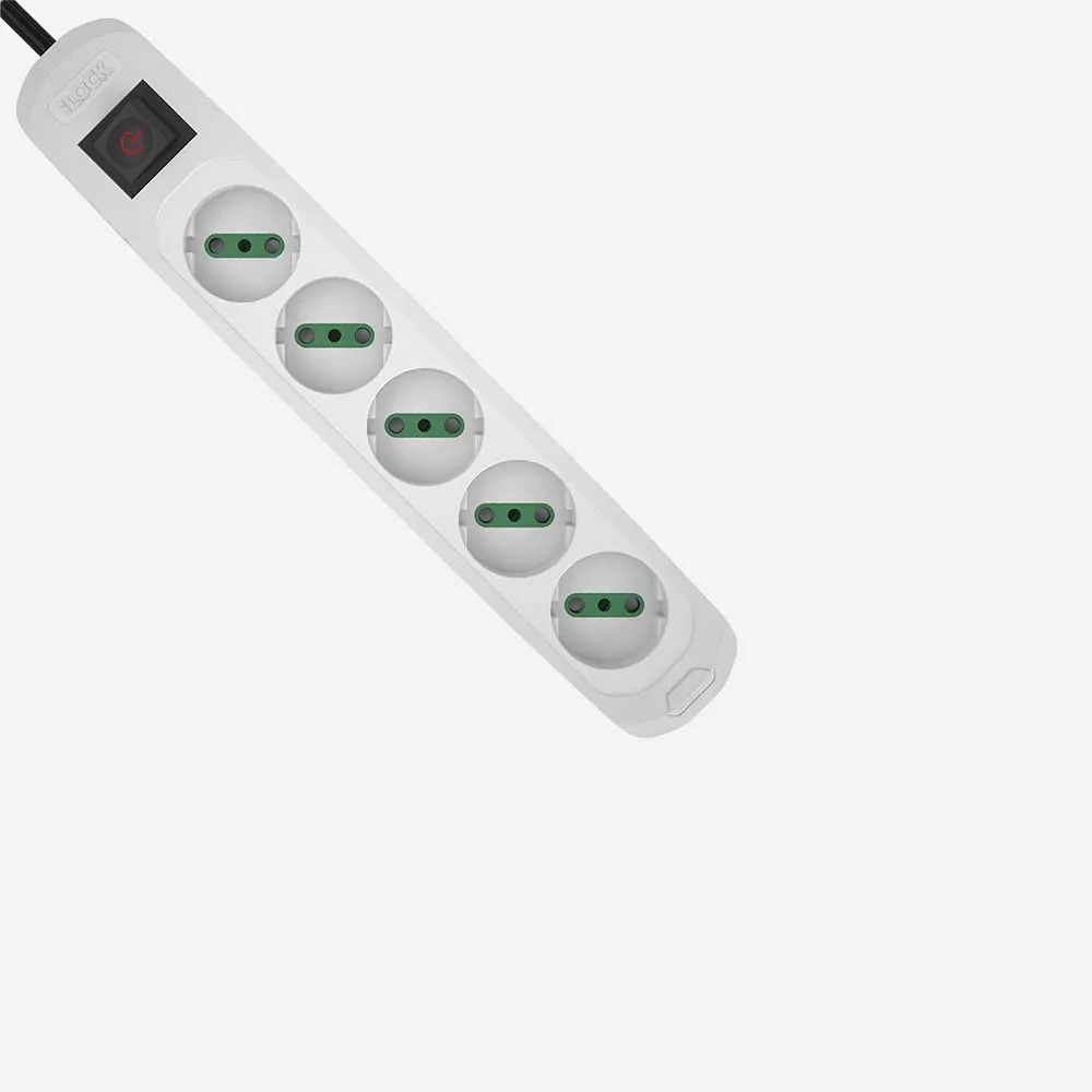 iLock 5076 Power strip 5 Schuko outlets 1.5 m