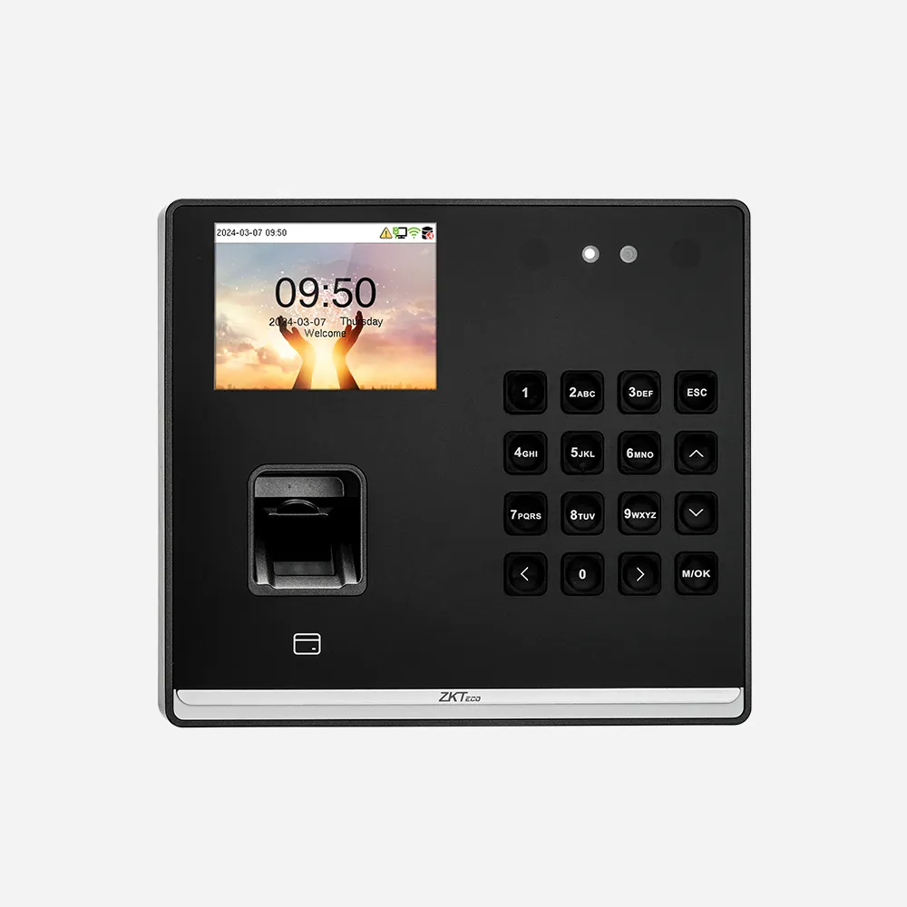 [ZKTeco M2F PRO-LR] ZKTeco M2F PRO-LR Time Attendance Finger Face ID CARD Built-in Battery