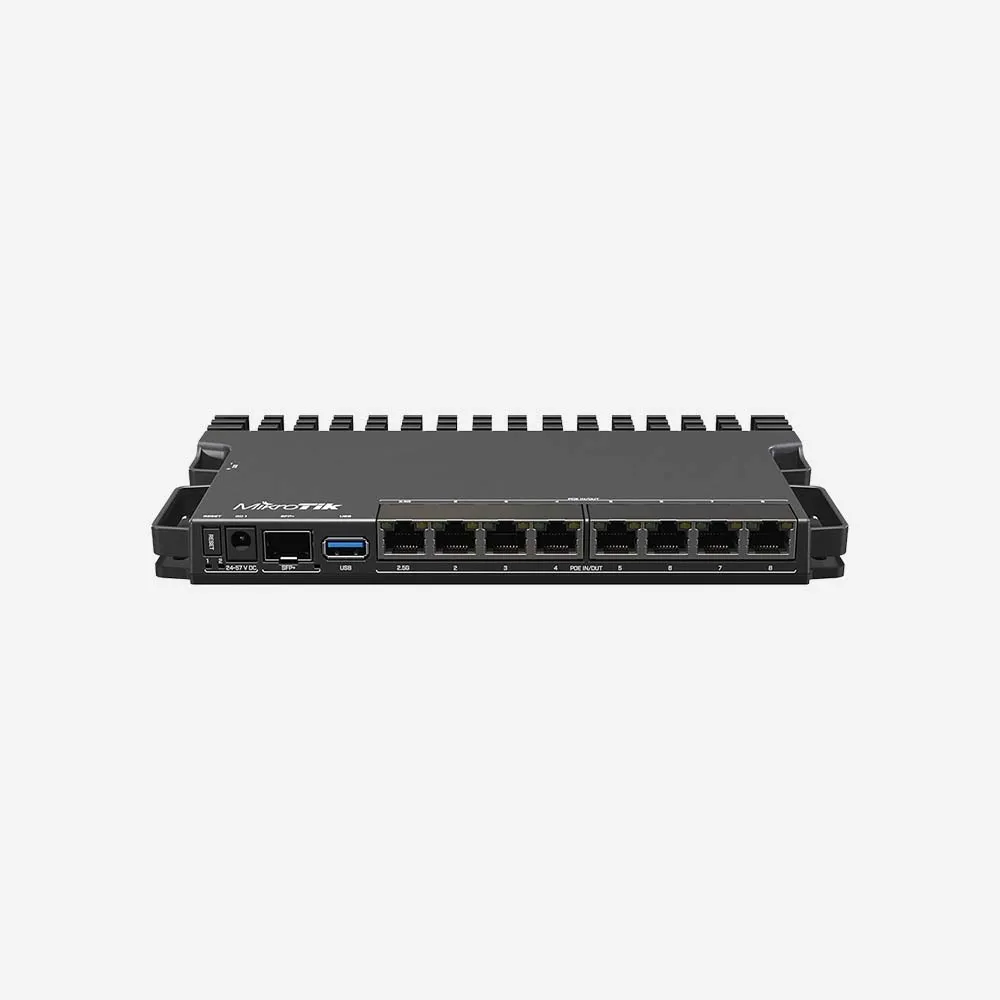 Mikrotik RB5009UG+S+IN Router Board (CPU 1.4 GHz -Ram 1 GHz ) 7 Port GE + 1 Port 2.5 GE + 1 Port SFP+ 10GE