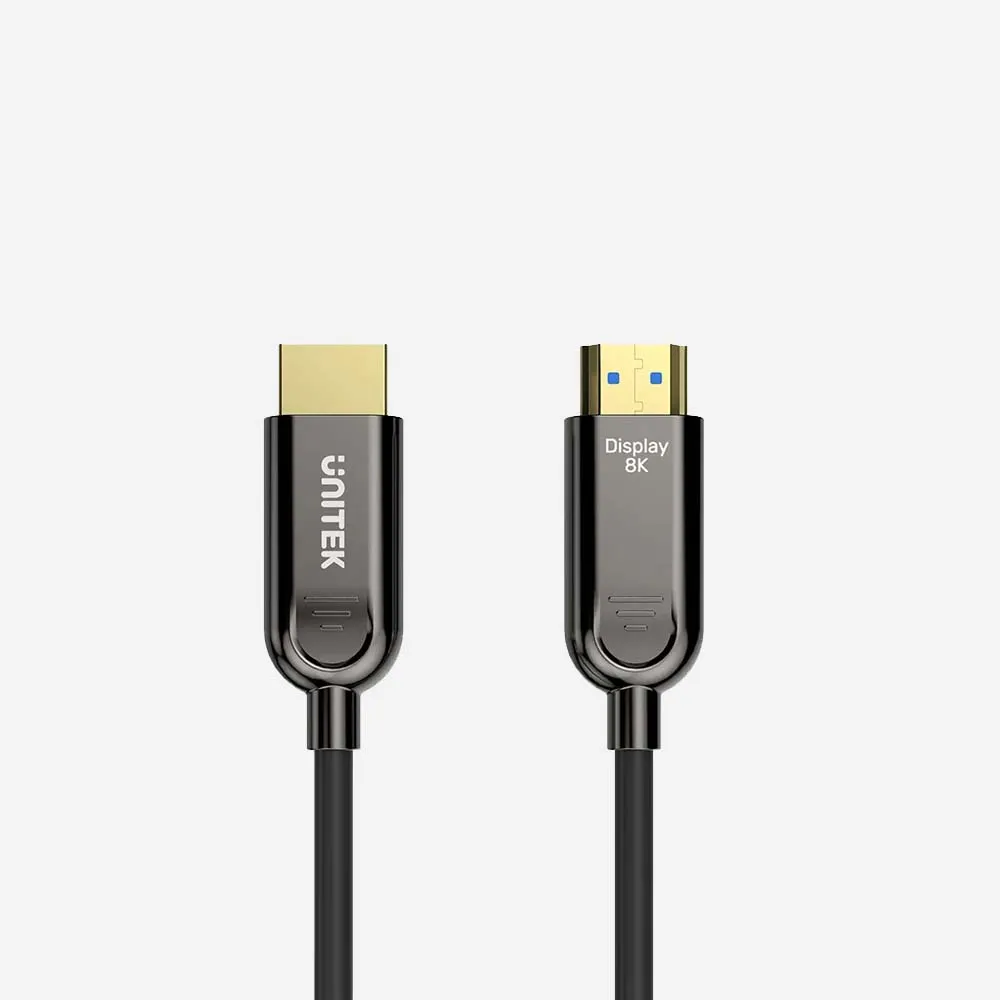UNITEK 15m Fiber Optic HDMI Cable 8K 60Hz
Grey