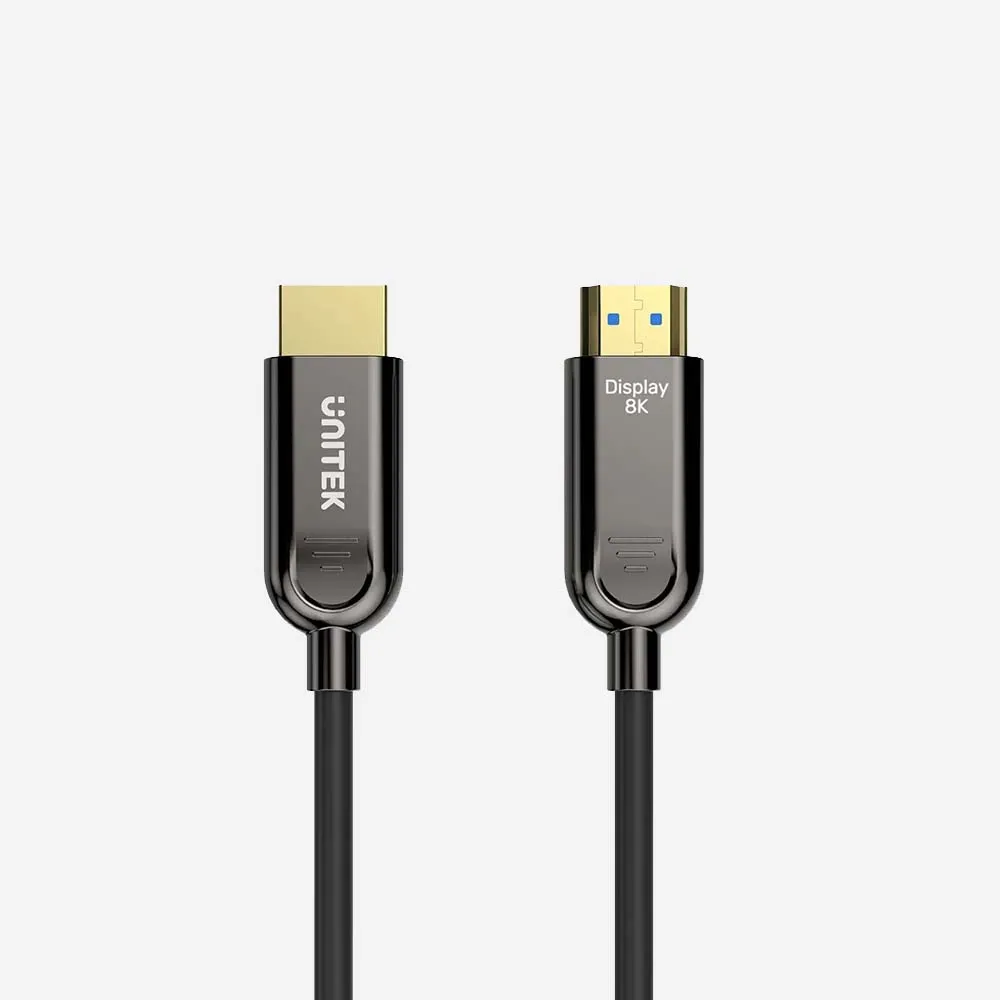 UNITEK 50m Fiber Optic HDMI Cable 8K 60Hz
Grey