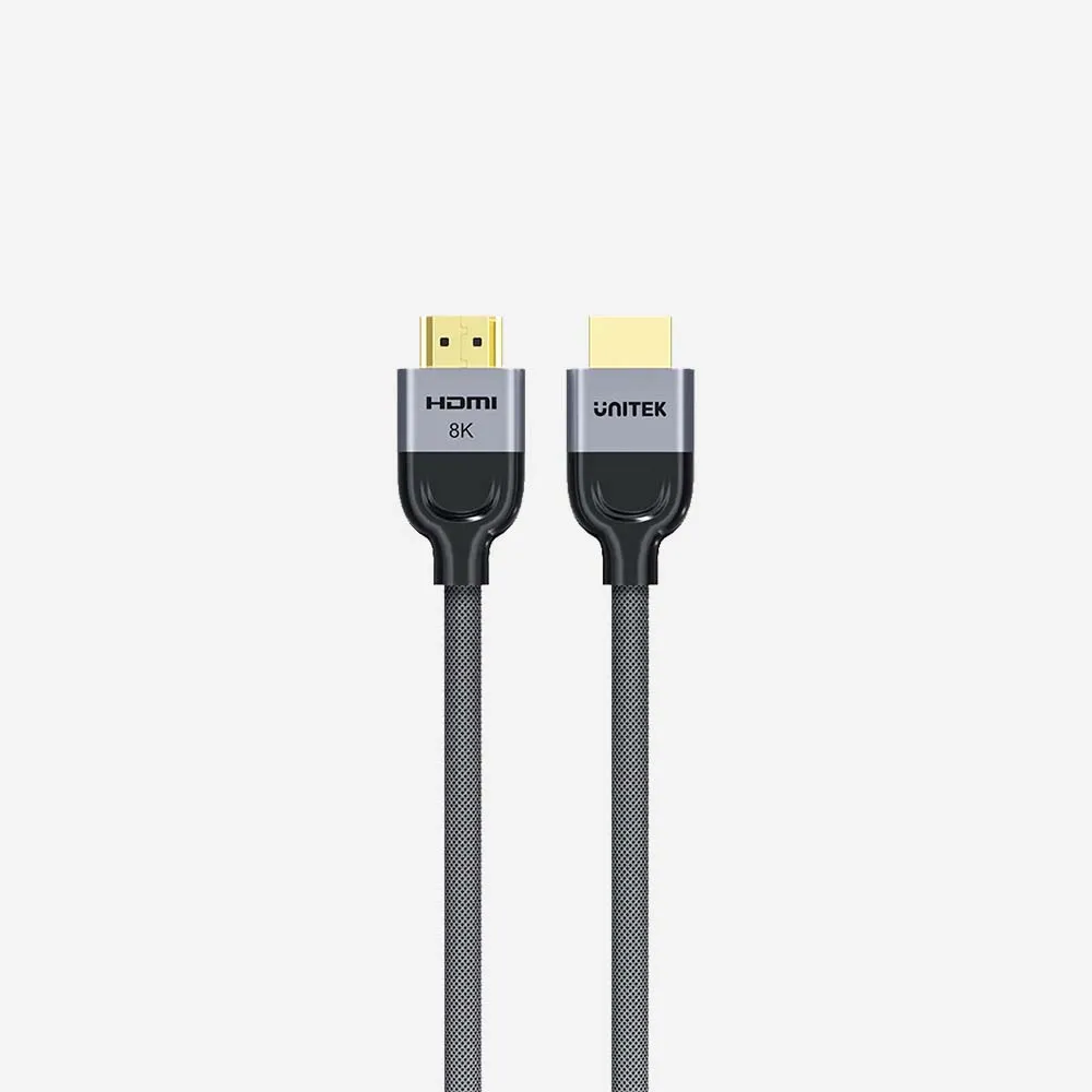 UNITEK 2m 8K 60Hz HDMI2.1 AM to M Cable
Space Grey