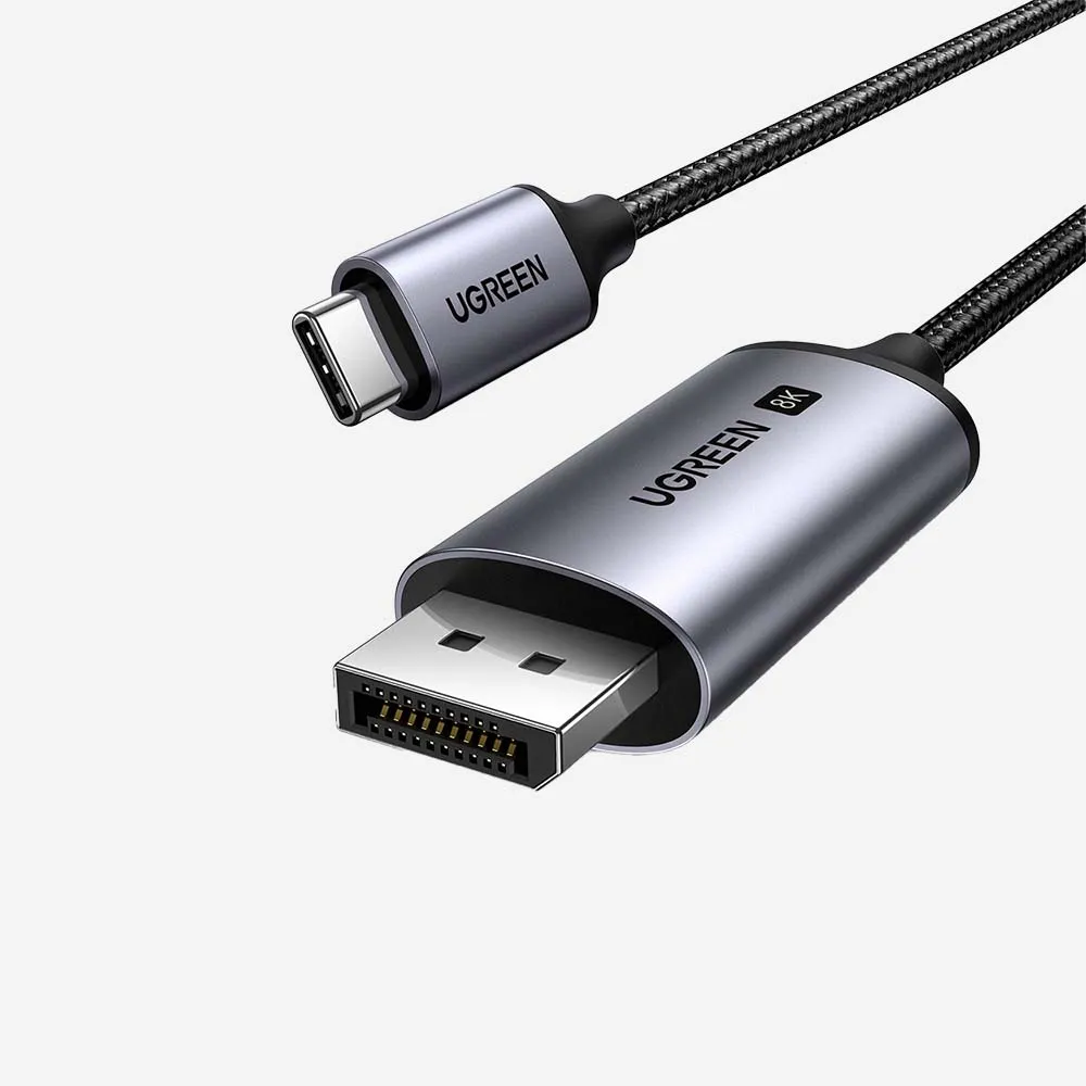 UGREEN 25839 USB-C to Display Port 3m 8K Cable Black