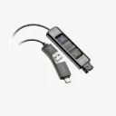 HP Poly DA85-M USB to QD Black Adapter