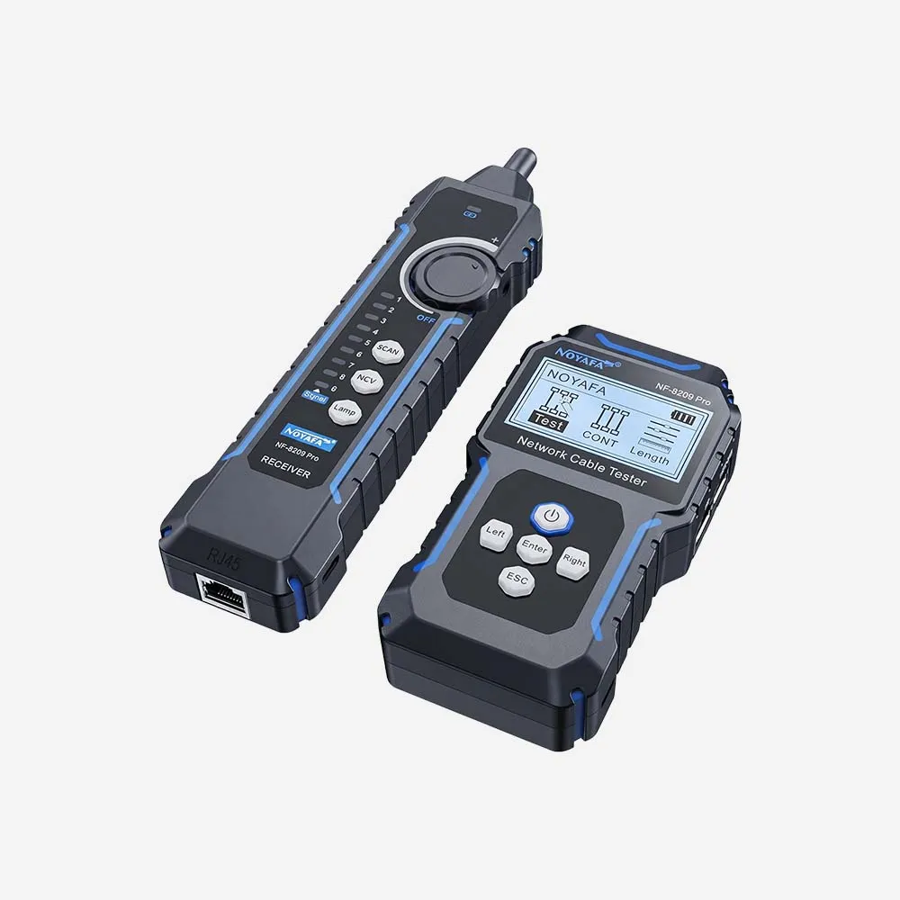 Noyafa 3in1 Advanced Wire Tracker with PoE Testing TDR Cable Length Meter and Port Flash