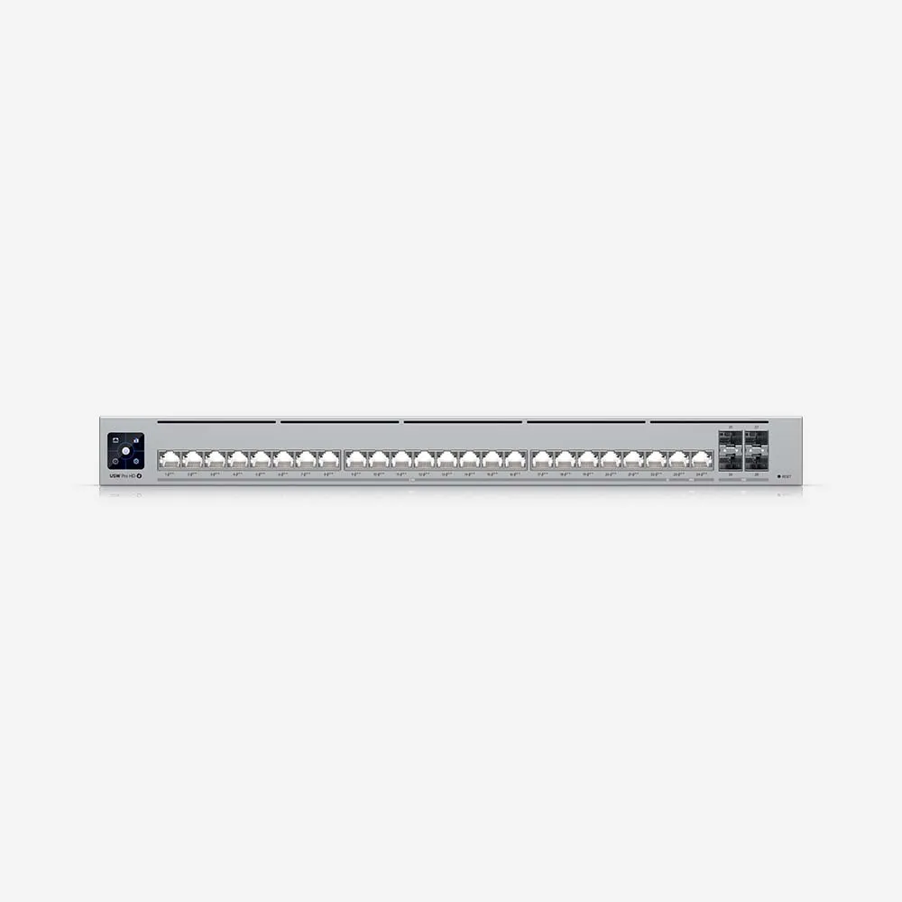 [USW-Pro-HD-24-PoE] Ubiquiti UniFi 24 Port 2x 10Gbps 22x 2.5Gbps 4SFP+ Pro HD Switch