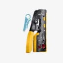 Crimping Tool RJ45C CAT7 Pass Through Kit+Cutter+RJ45 box