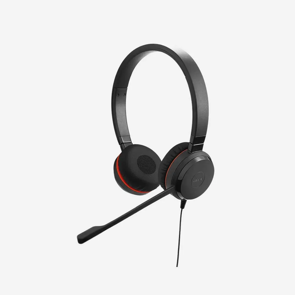 Jabra Evolve 30 II Wired Stereo Headset – Black