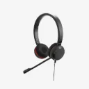 Jabra Evolve 30 II Wired Stereo Headset – Black