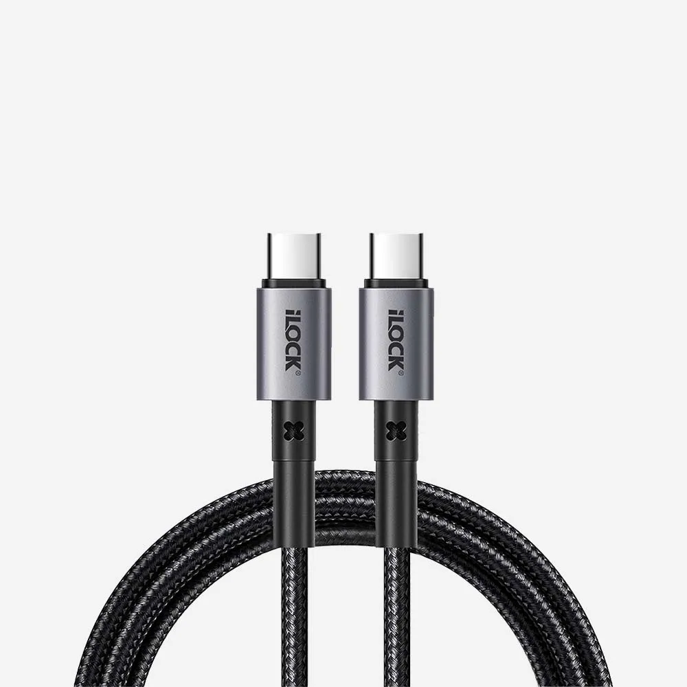 [5166] iLock 5166 USB-C to USB-C Fast Charging Cable, 65W PD, 2m