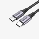 UGREEN 50751 USB-C to USB-C Charging Cable, 1.5m Gray