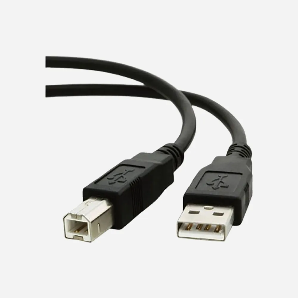 2B (DC027) 10m USB Cable Printer Black